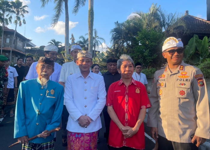 HARMONI : Doa bersama lintas agama bertajuk &ldquo;Indonesia Damai&rdquo; digelar pada Kamis sore (4/9/2025).