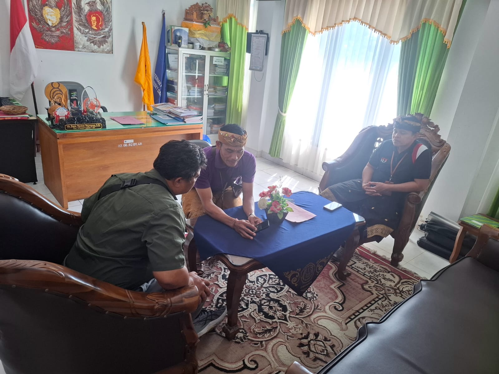 Telusuri: Polisi menelusuri fakta dugaan ulah pati siswa SMP 2 Kuta Utara. (Bali Express/Istimewa )