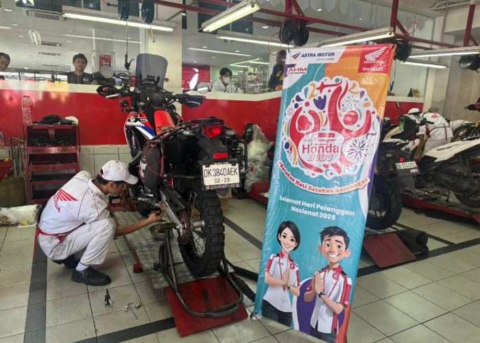 Program SETIA Astra Motor Bali dalam rangka hari pelanggan Nasional masih berlangsung hingga 15 September 2025.