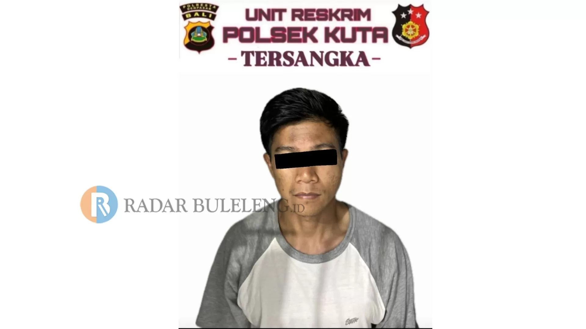 Pemuda berinisial SB, asal Mamuju, Sulawesi Barat, tertangkap polisi gara-gara mencuri rokok.