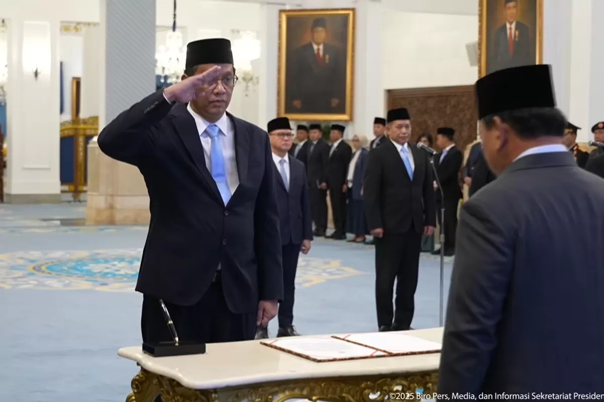 Purbaya Yudhi Sadewa dilantik menjadi Menteri Keuangan oleh Presiden Prabowo Subianto, Senin (8/9/2025).