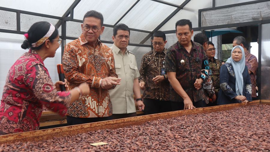 Desa Bisa Ekspor resmi diluncurkan di Kabupaten Jembrana, Bali, Selasa (9/9/2025).