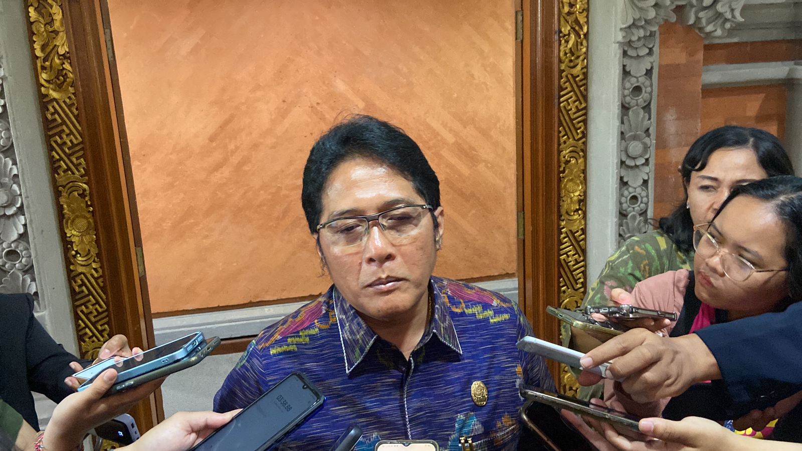 ANTISIPASI: Wakil Gubernur Bali I Nyoman Giri Prasta