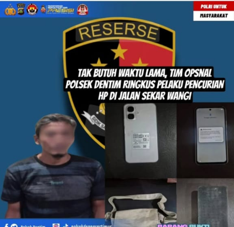 Buruh proyek diringkus polisi