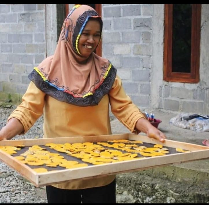 Masyarakat yang mengolah pangan untuk dikeringkan