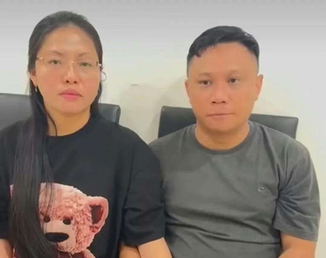 Anggota DPRD Gorontalo Wahyudin Moridu (kanan) minta usai videonya viral.