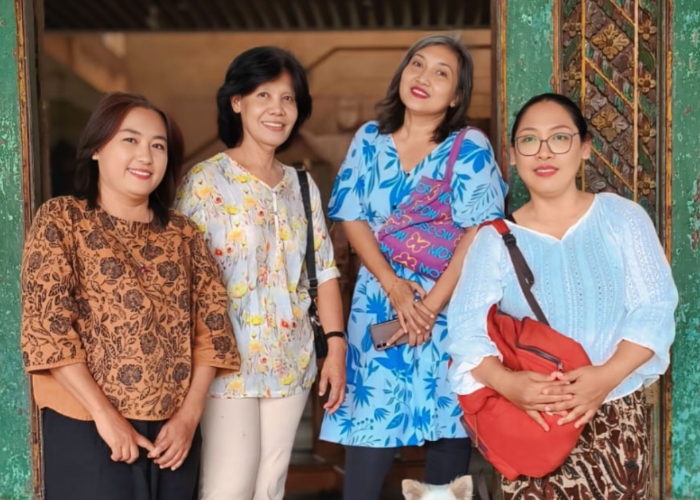 PAMERAN : Empat perempuan seniman yang menamakan diri mereka