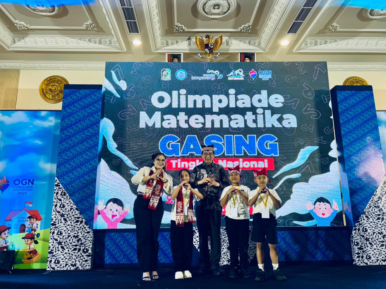 Tiga siswa Kabupaten Bangli tampil dalam Olimpiade GASING Nasional (OGN) yang digelar di Banyuwangi pada 22&ndash;24 September 2025.
