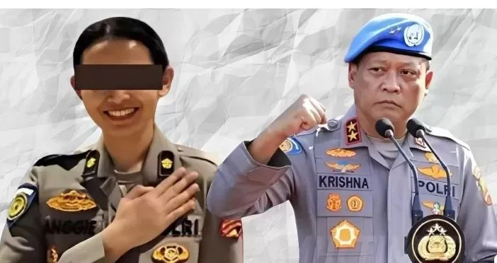 Dugaan perselingkuhan Kompol Anggraini dan Irjen Krishna Murti semakin memanas
