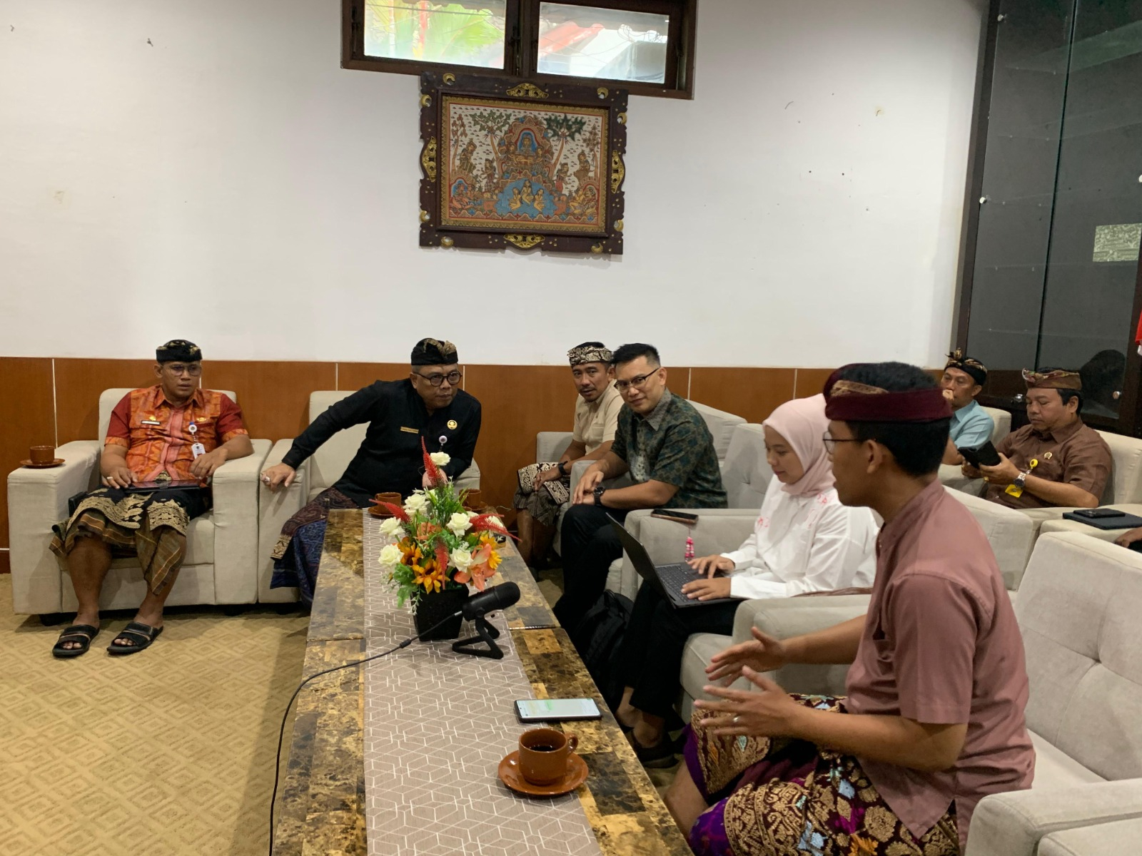 Kantor Pertanahan Kabupaten Klungkung Ikuti Rapat Pemanfaatan Geospatial Technology untuk Peningkatan PAD