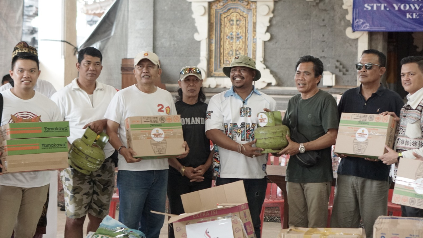 Gerindra Bali salurkan bantuan kepada korban banjir di Denpasar