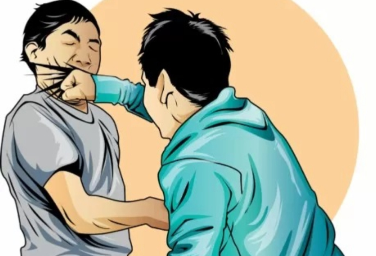 Ilustrasi penganiayaan yang dilakukan terhadap korban