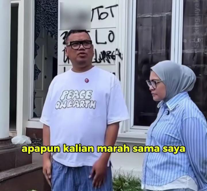 Uya Kuya dan sang istri Pulang ke Rumah Usai Dijarah