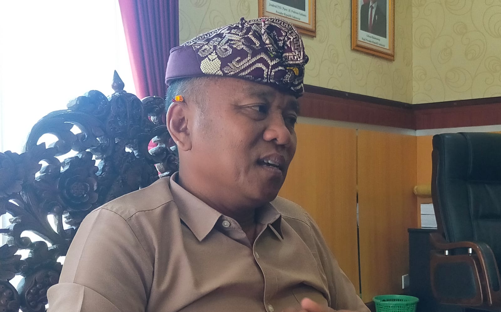 Sekda Bangli I Dewa Bagus Riana Putra.