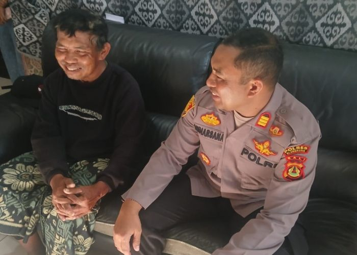 Pedagang lumpia legend di Ubud akhirnya ditemukan selamat setelah dilaporkan menghilang