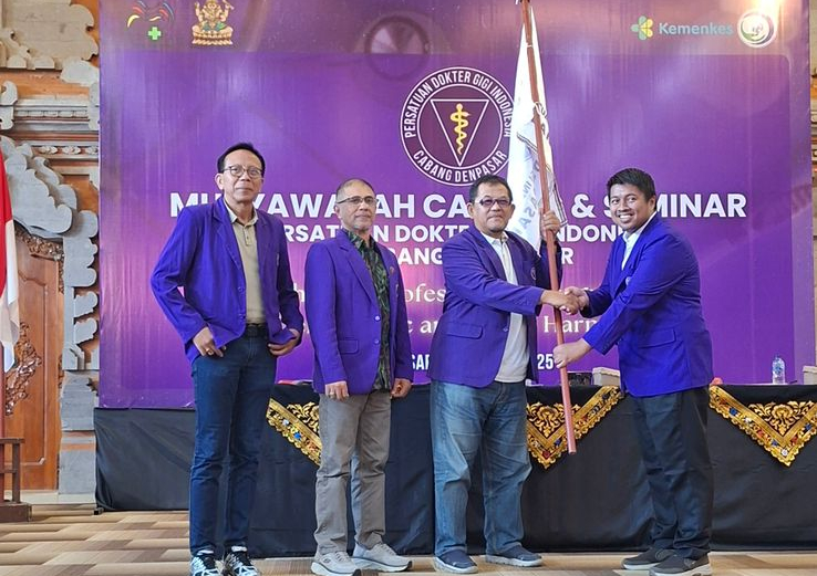 Drg. Raziv Ganesha Pimpin PDGI Denpasar Periode 2025-2030