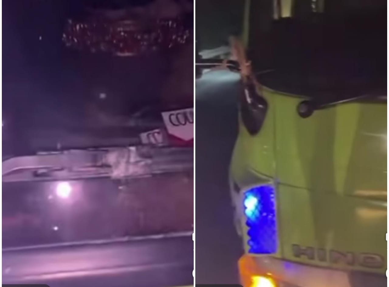 Beredar video sopir truk di Buleleng jadi korban lemparan batu