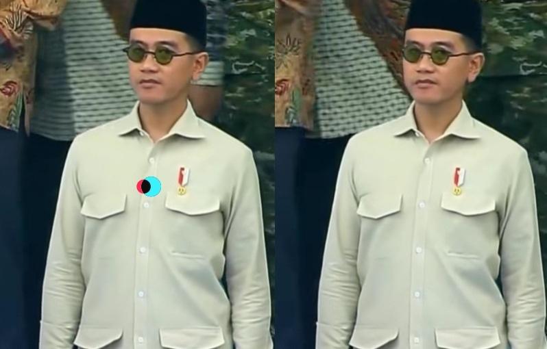 Gaya Gibran saat hadiri HUT TNI disebut mirip dengan Bung Hatta