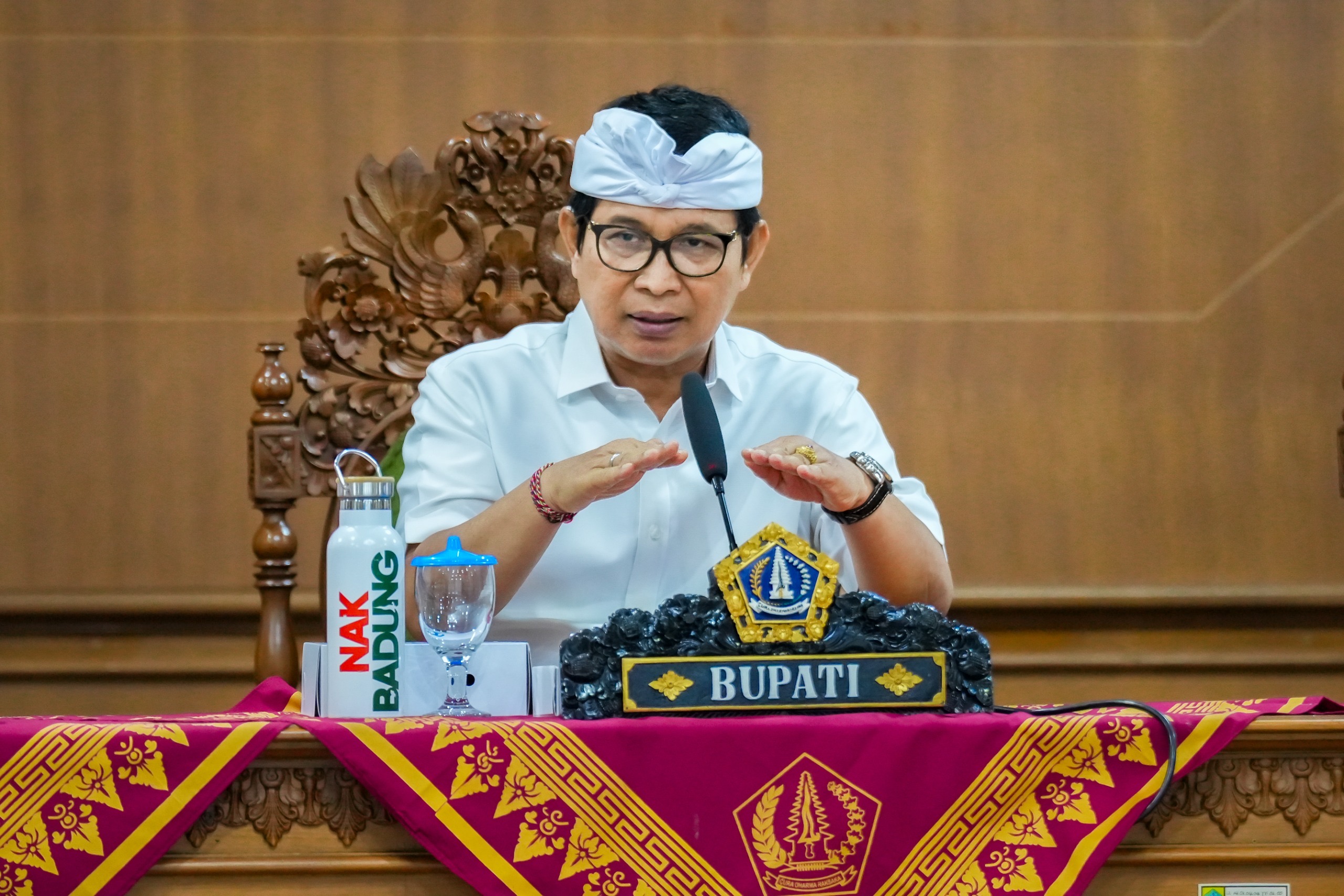 Bupati Badung, I Wayan Adi Arnawa.