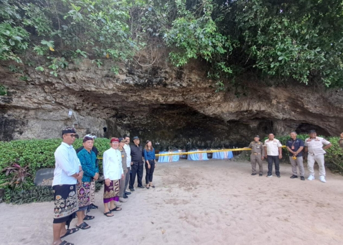 TUTUP : Pansus TRAP DPRD Bali menyasar satu resort mewah dengan harga sewa selangit, yaitu Samabe Bali Suites and Villas.