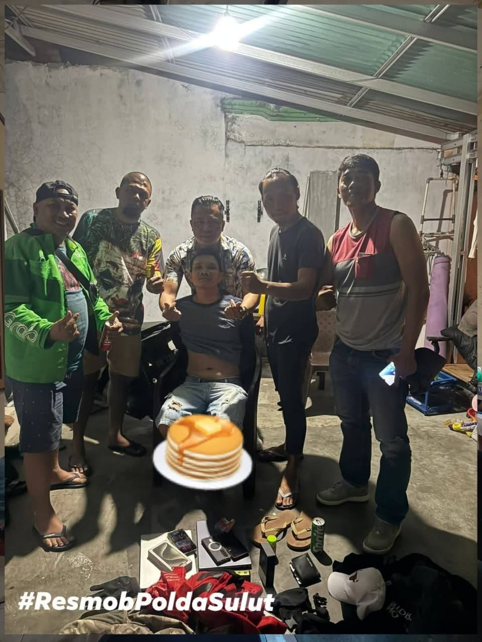 Kamal ditangkap oleh Tim Gabungan Resmob Polda Sulut dan Polsek Kuta.