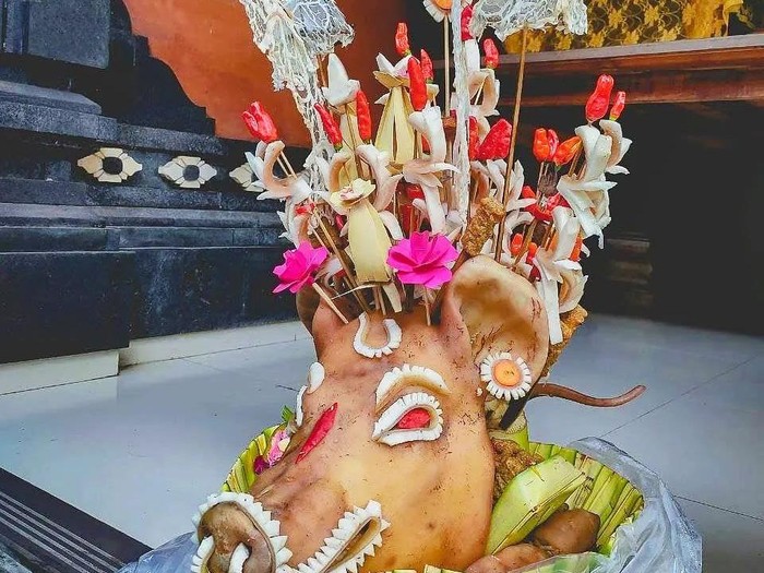 Sate Gayah dalam ritual di Bali