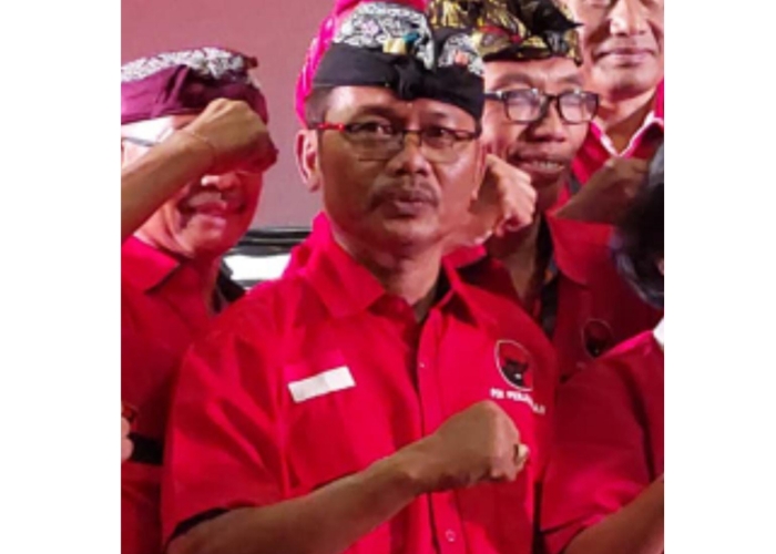 Eks Kepala BPKPD Klungkung I Dewa Putu Griawan yang kini kader PDIP.