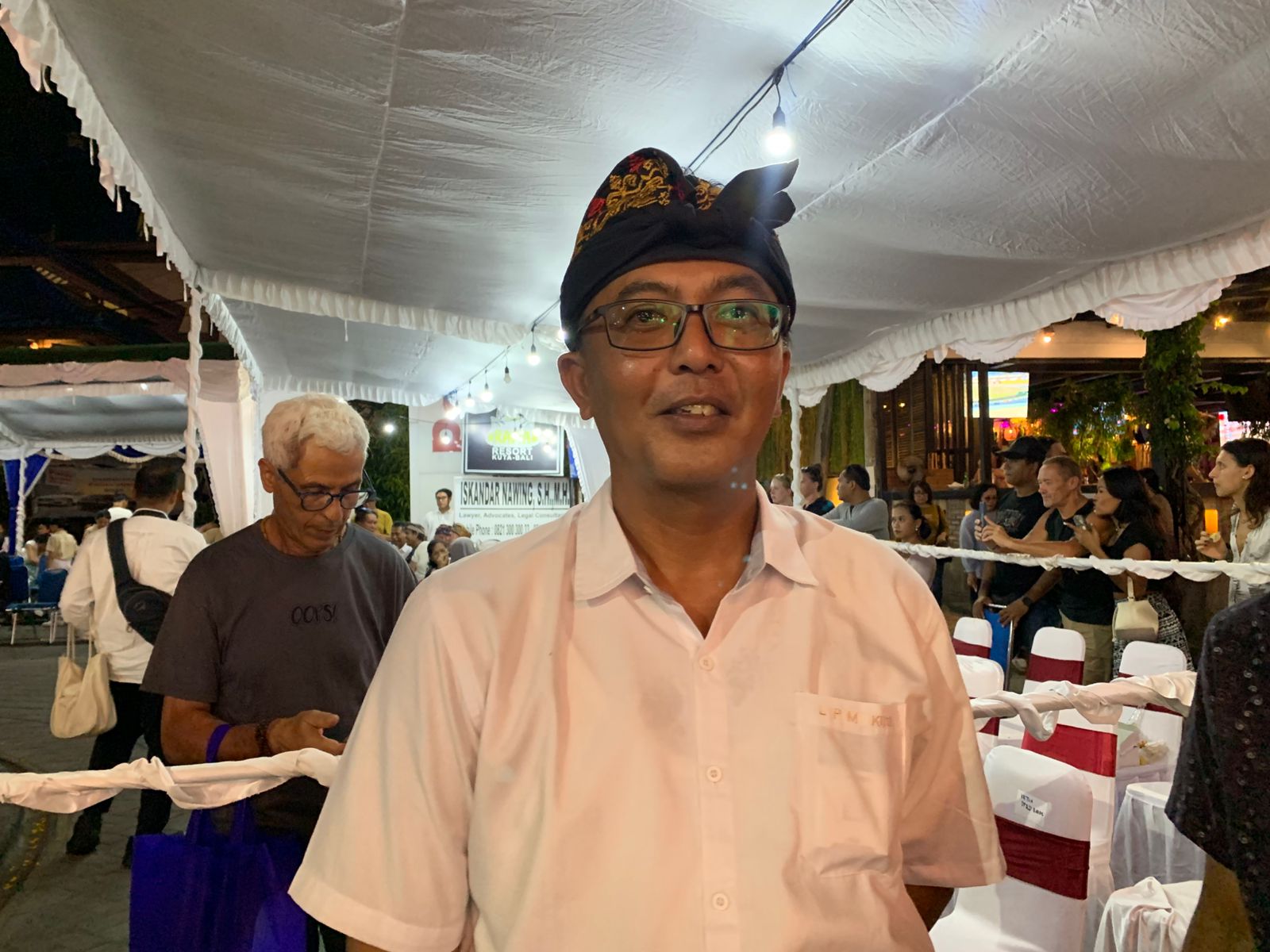 Ketua LPM Kuta, Putu Adnyana.