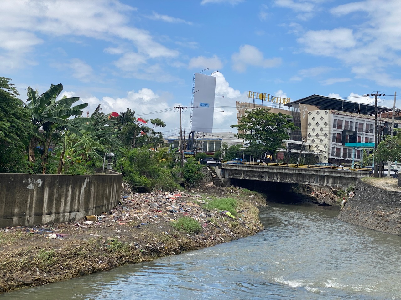 Kondisi DAS Tukad Mati, Kelurahan Legian, Kecamatan Kuta.
