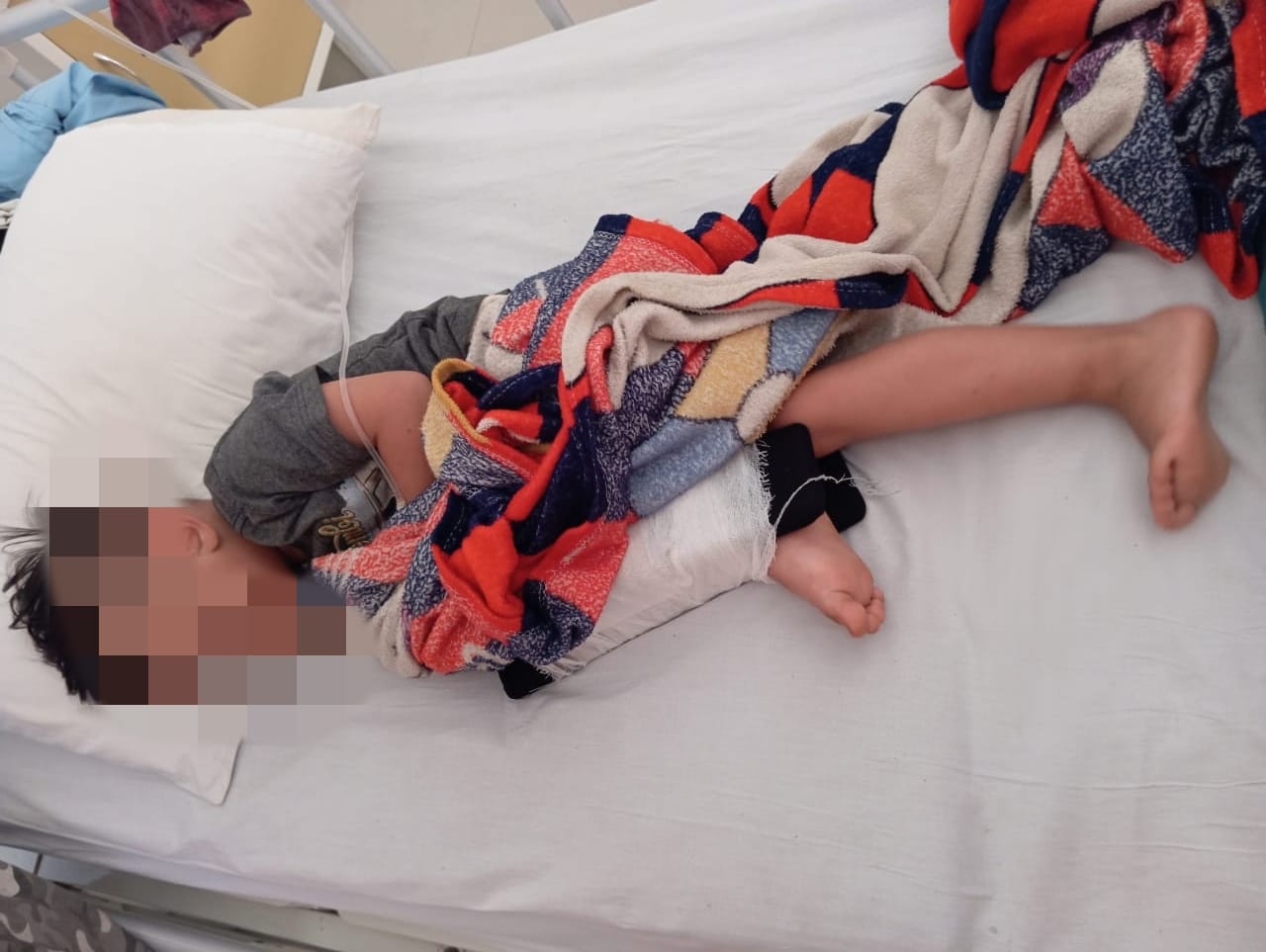 Korban tabrak lari yang terjadi di Desa Pegayaman, Buleleng