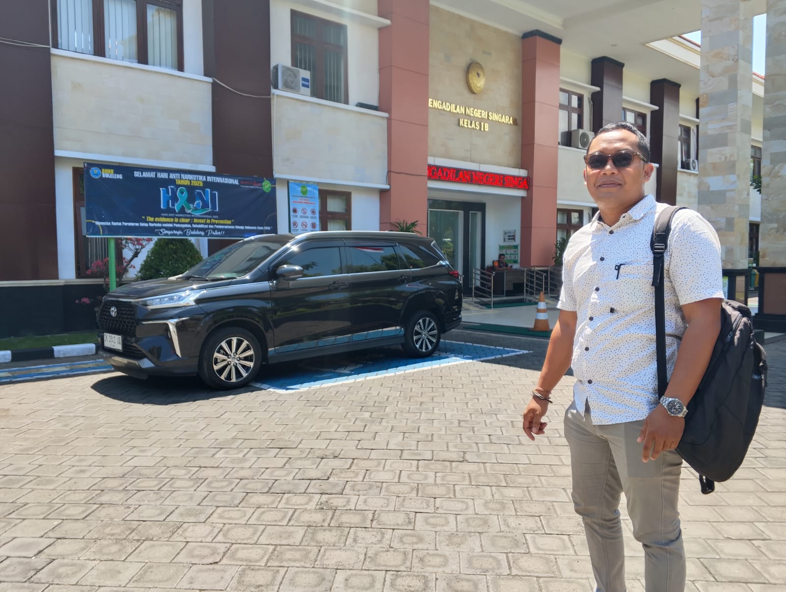 Kuasa Hukum korban dugaan penjebakan kasus narkotika di Buleleng, Made Indra Andita Warma.