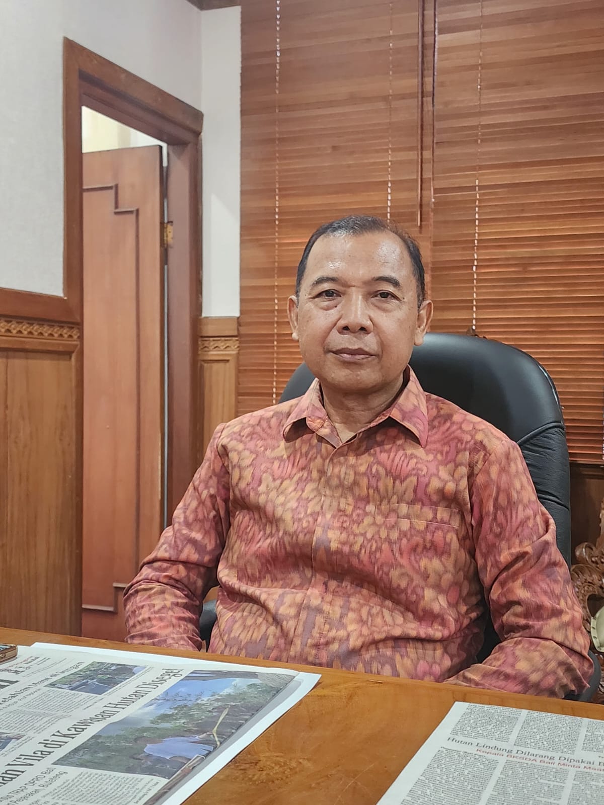 PASAMUHAN ALIT: Kepala Dinas Kebudayaan Provinsi Bali, Prof. Dr. I Gede Arya Sugiartha