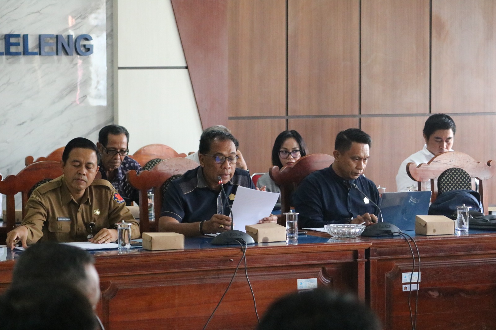 Rapat pembahasan penataan OPD yang akan segera diparipurnakan.