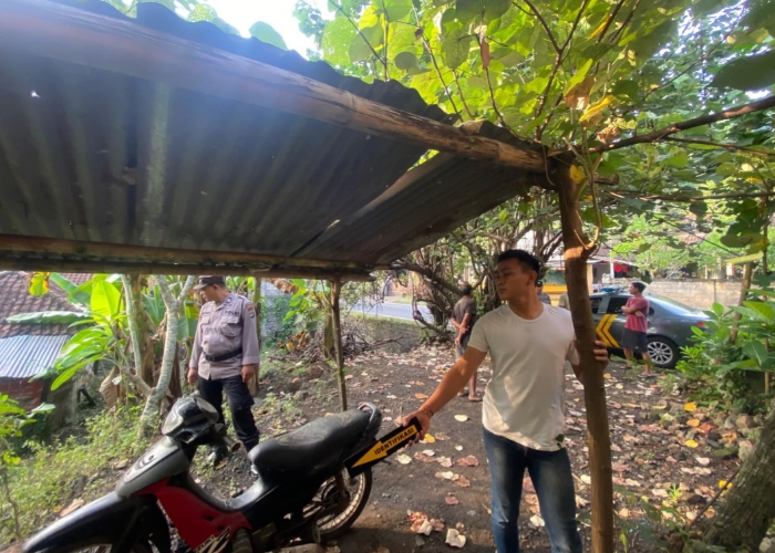 CURANMOR : Warga Desa Manggis, Karangasem, dikejutkan dengan kasus pencurian sepeda motor yang terjadi pada Kamis (23/10/2025) pagi.