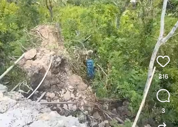 VIRAL : Seorang WNA mengalami kecelakaan tunggal saat melintas di jalur ekstrem Jalan Pohcaboll, Desa Pejukutan, Nusa Penida, Klungkung, pada Minggu (26/10/2025) sekitar pukul 15.10 WITA.