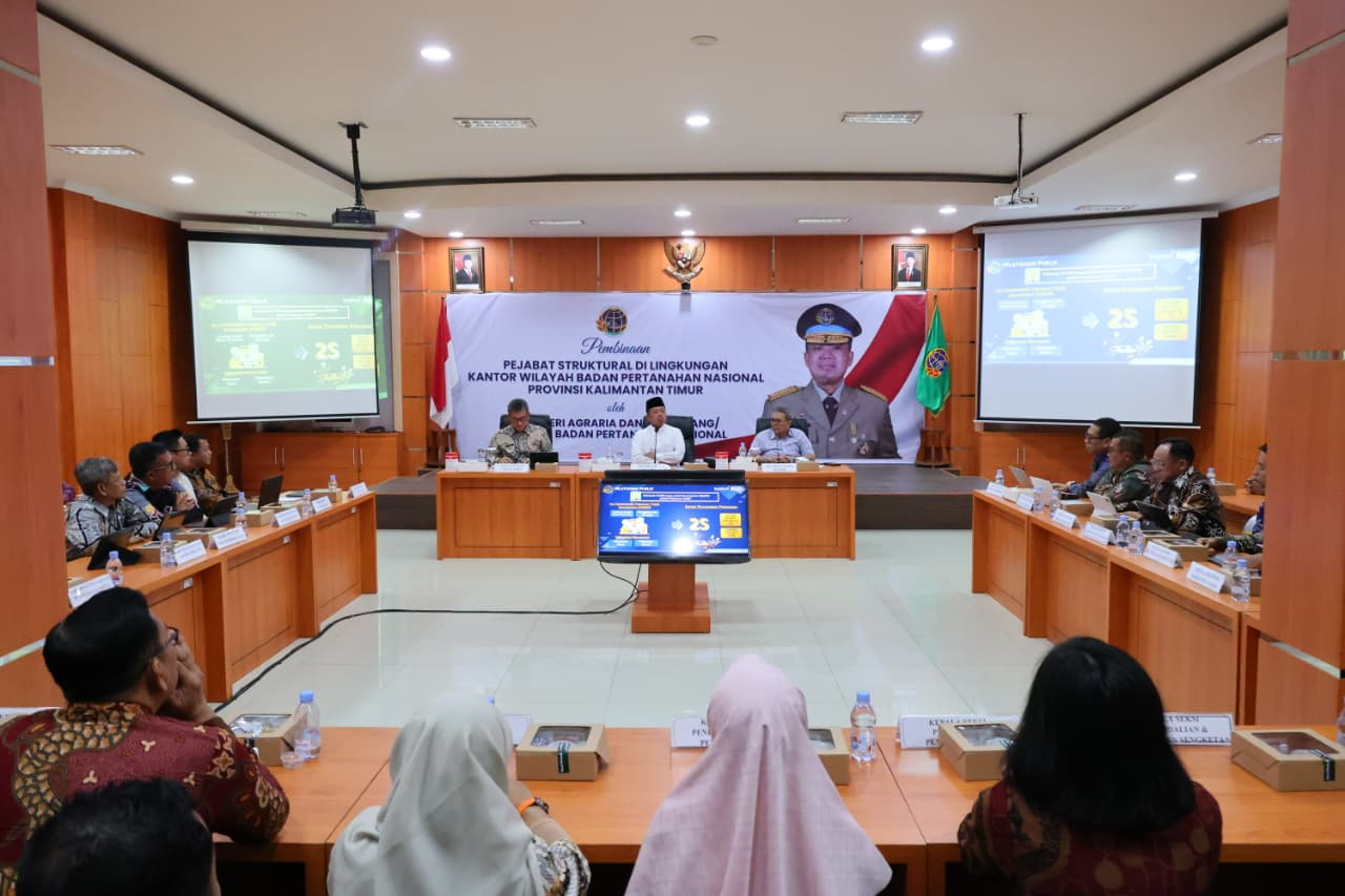 Menteri Nusron Bahas Proses Bisnis Layanan dan SDM di Kaltim