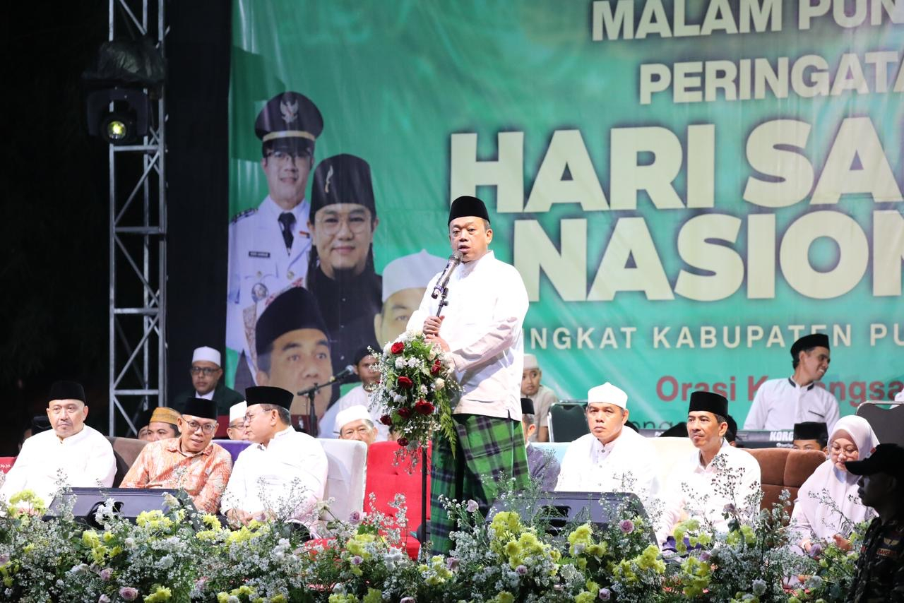 Peringatan Hari Santri Nasional di Purwakarta