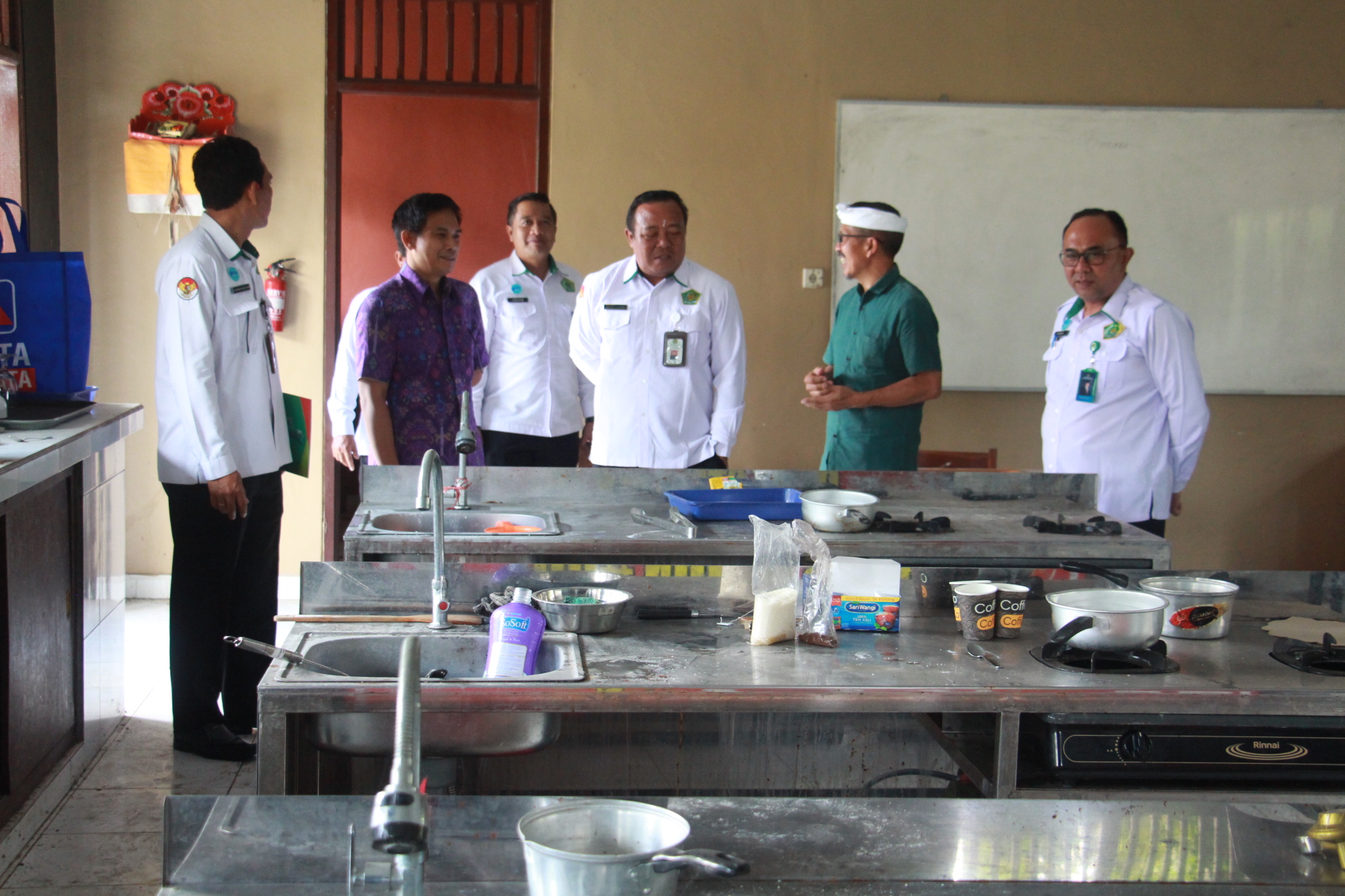 VISITASI : Pelaksanaan visitasi Utama Widyalaya Magadha 1 di Kecamatan Tampaksiring, Kabupaten Gianyar.