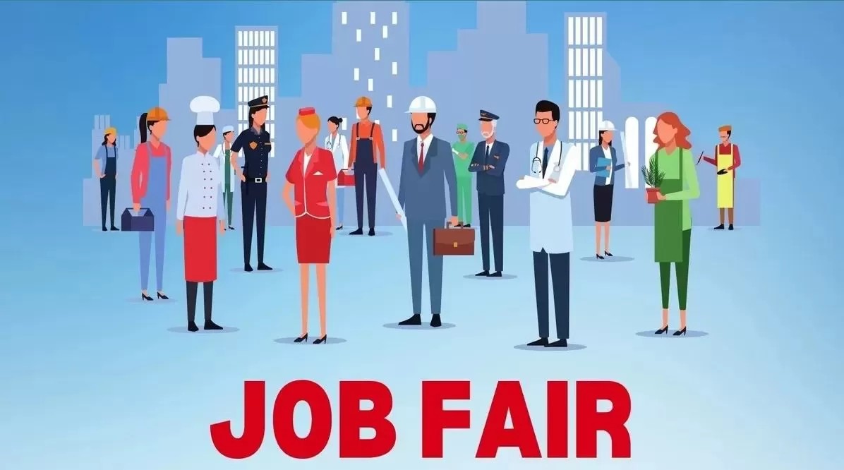 Ilustrasi Job Fair. (marketplace.canva.com)