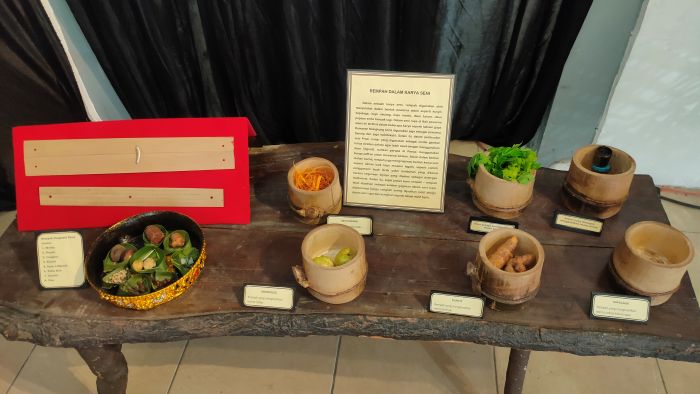 Pameran rempah yang dilakukan UPTD Gedong Kirtya Singaraja di Museum Sunda Ketjil, Pelabuhan Tua Buleleng.