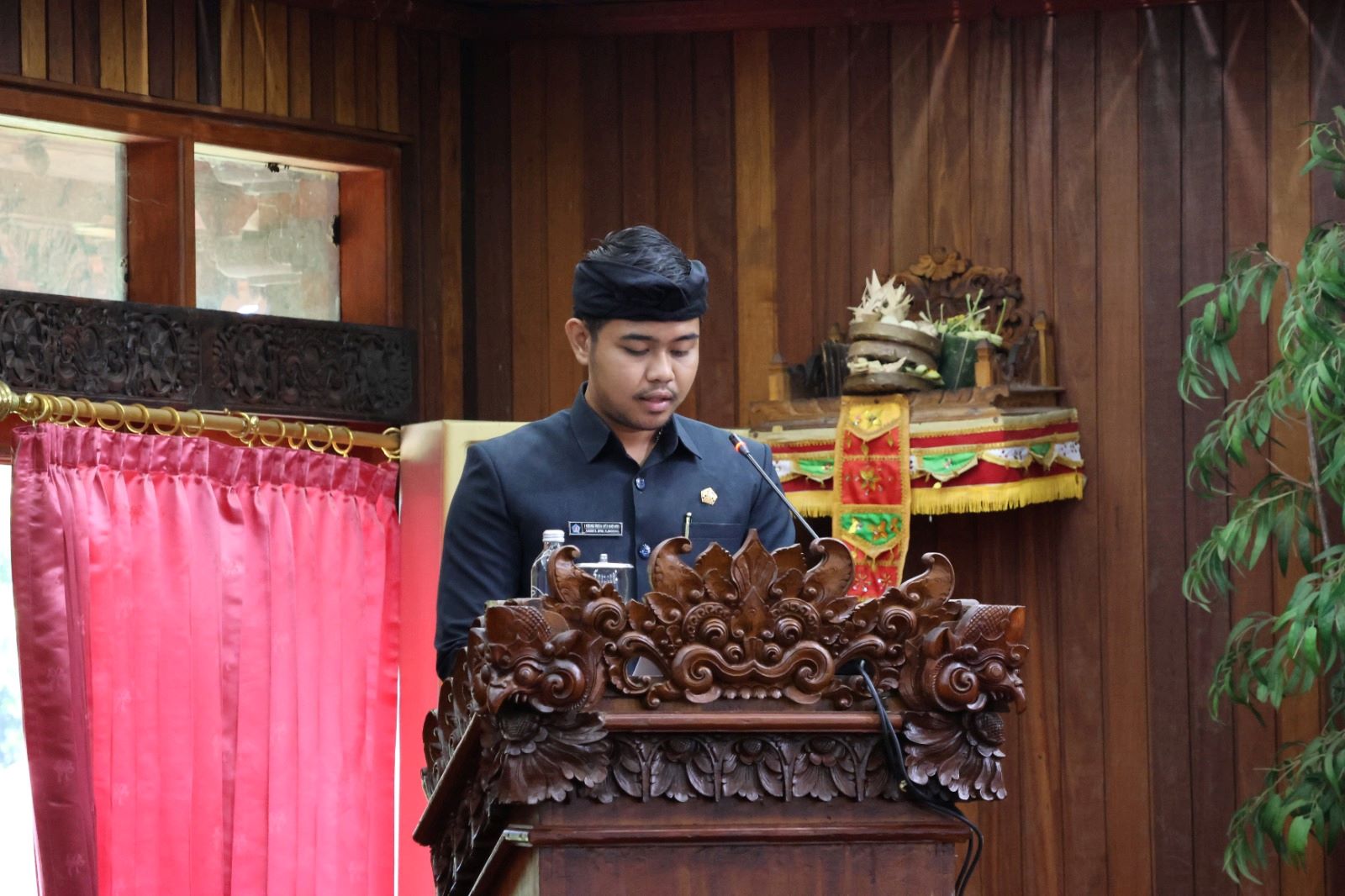 Ketua Fraksi Hanura DPRD Klungkung I Komang Krisna Nata Waisnawa.