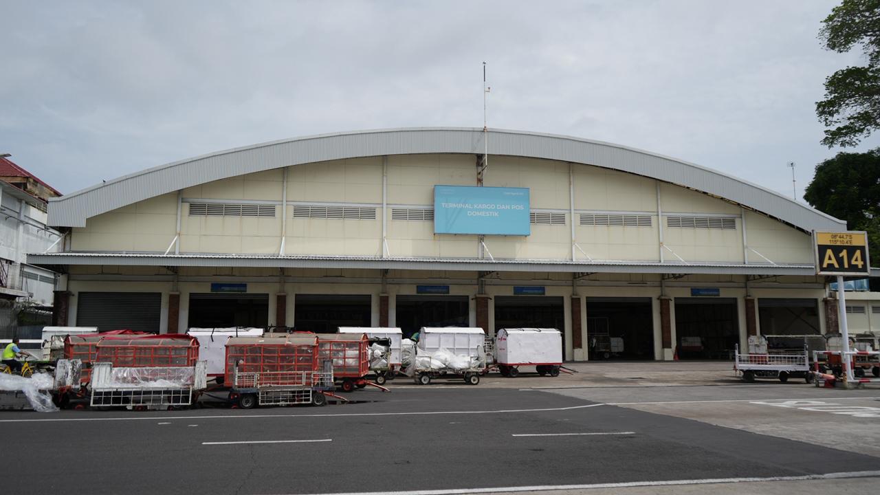 LAYANAN KARGO: Bandara Internasional I Gusti Ngurah Rai Bali mencatatkan pertumbuhan signifikan pada layanan kargo