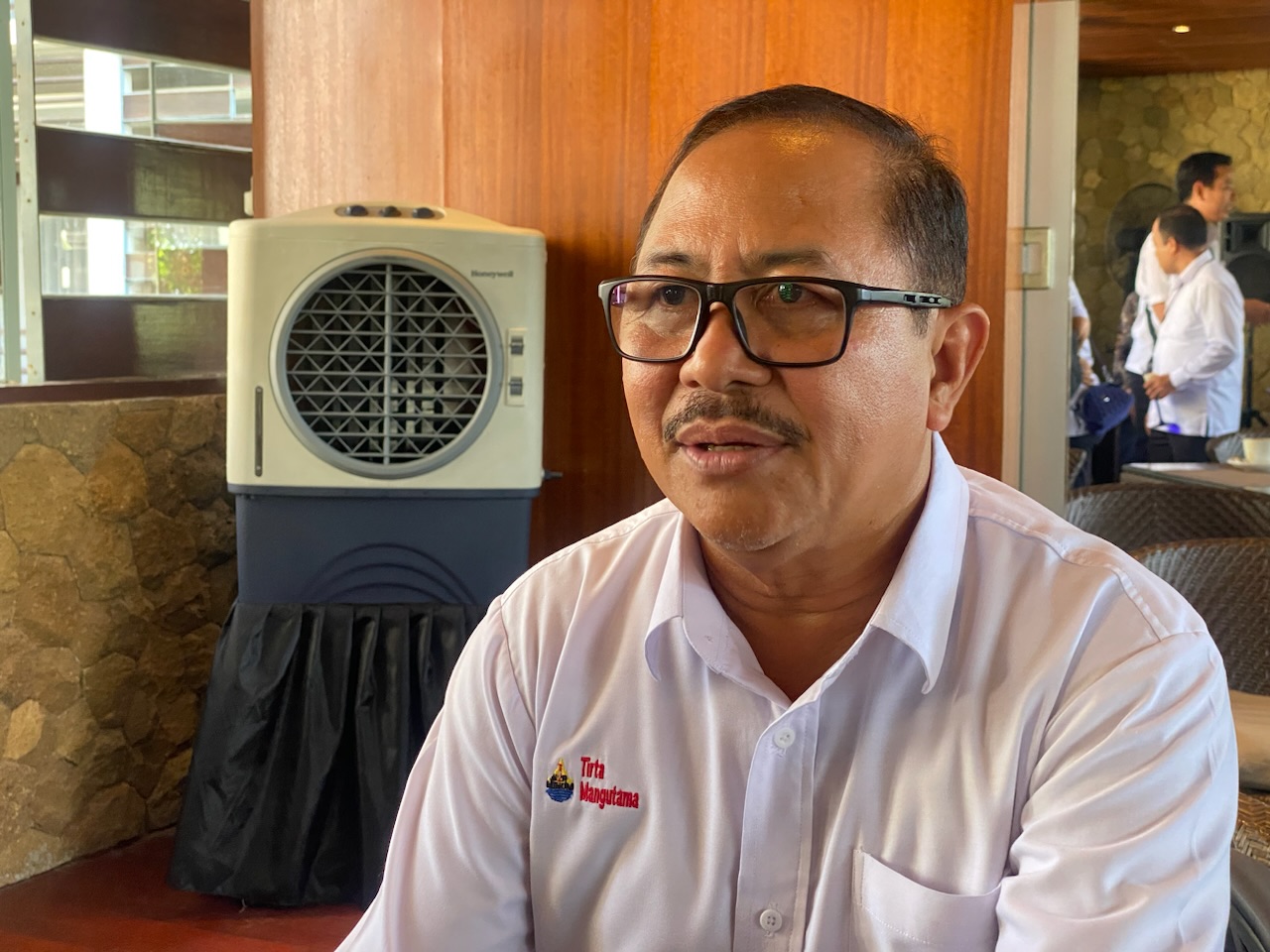 Direktur Utama Perumda Air Minum Tirta Mangutama, Wayan Suyasa.