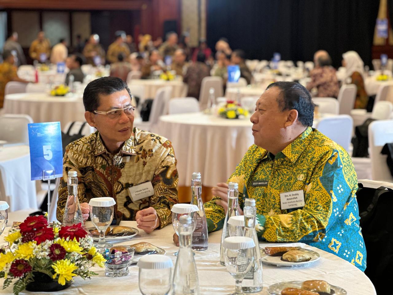 Bupati Klungkung I Made Satria menghadiri SMV Business Forum 2025 yang berlangsung di Gedung Dhanapala, Kompleks Kementerian Keuangan, Jakarta Pusat, pada Selasa (25/11).