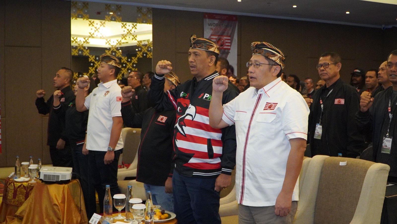 Workshop Nasional Anggota DPRD Kabupaten/Kota dan Provinsi se-Indonesia yang digelar Partai Kebangkitan Nusantara di Bali.