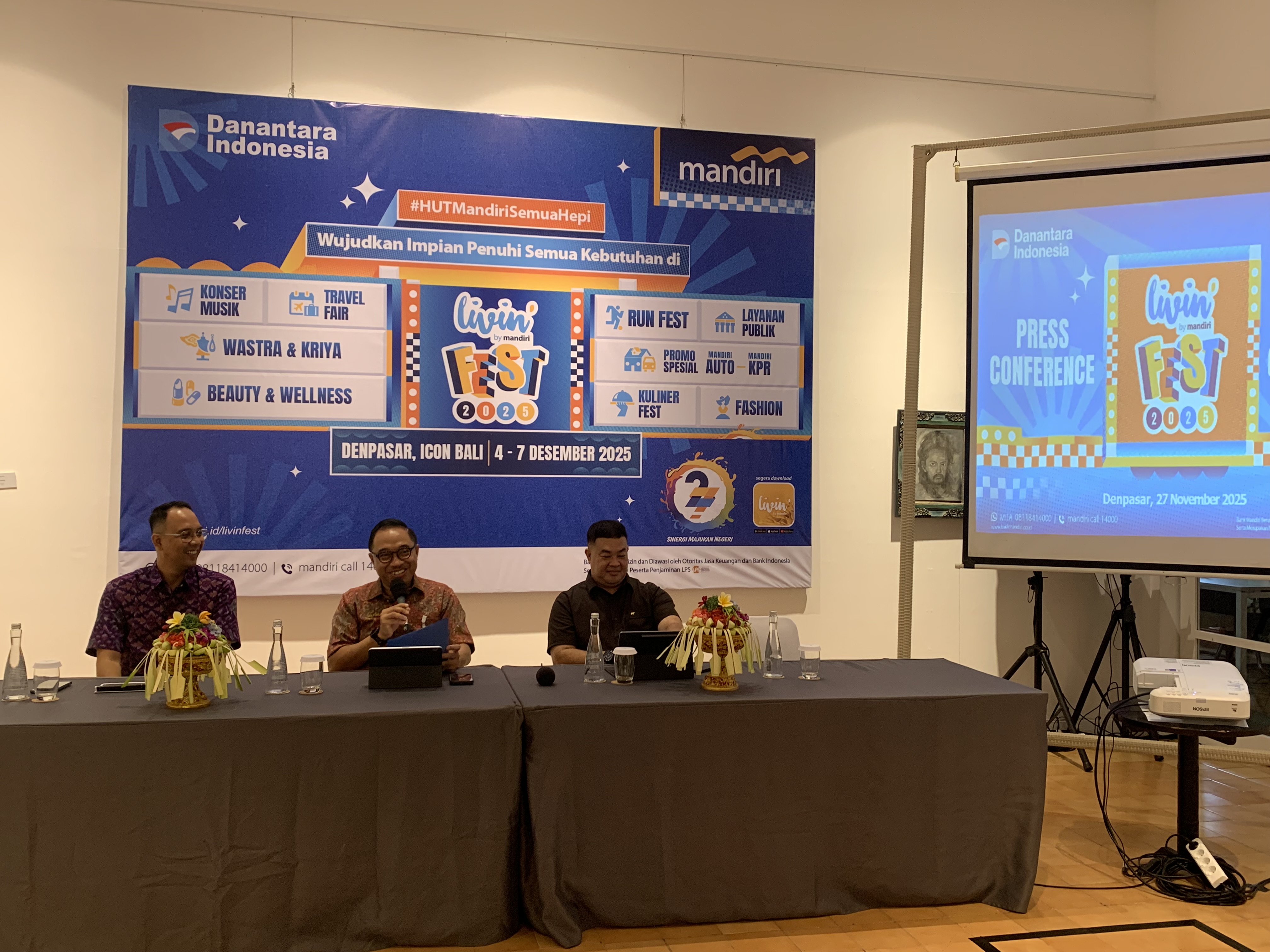 FESTIVAL: Expo berskala nasional bertajuk Livin&rsquo; Fest 2025 akan digelar di ICON Mall Bali pada 4&ndash;7 Desember 2025