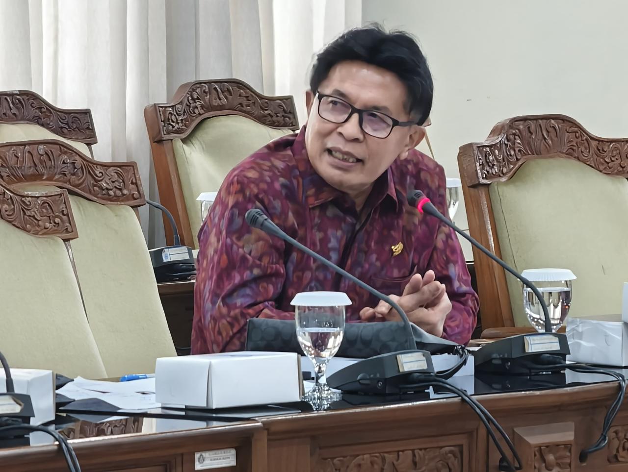 Ketua Pansus TRAP (Tata Ruang, Aset dan Perizinan) DPRD Bali Made Supartha 