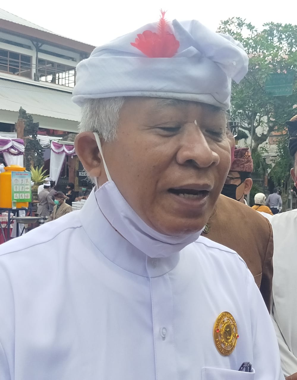 I Ketut Kayana, salah satu calon bandesa madya MDA Bangli.