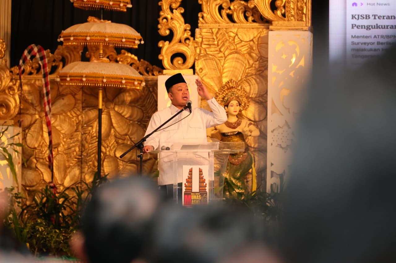 Menteri Nusron Ajak MASKI Ikut Perkuat Manajemen Administrasi Pertanahan