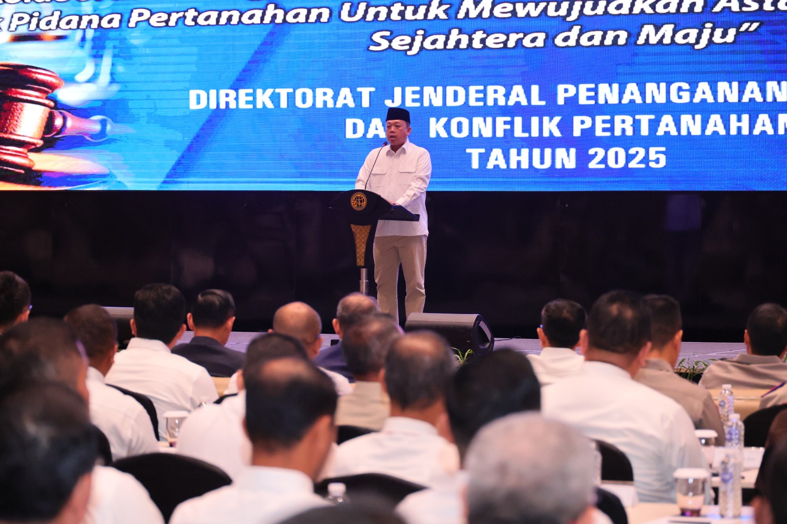 Menteri Nusron Ajak APH Pererat Kolaborasi Berantas Mafia Tanah